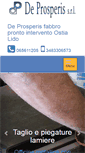 Mobile Screenshot of deprosperisfabbroserramentista.com